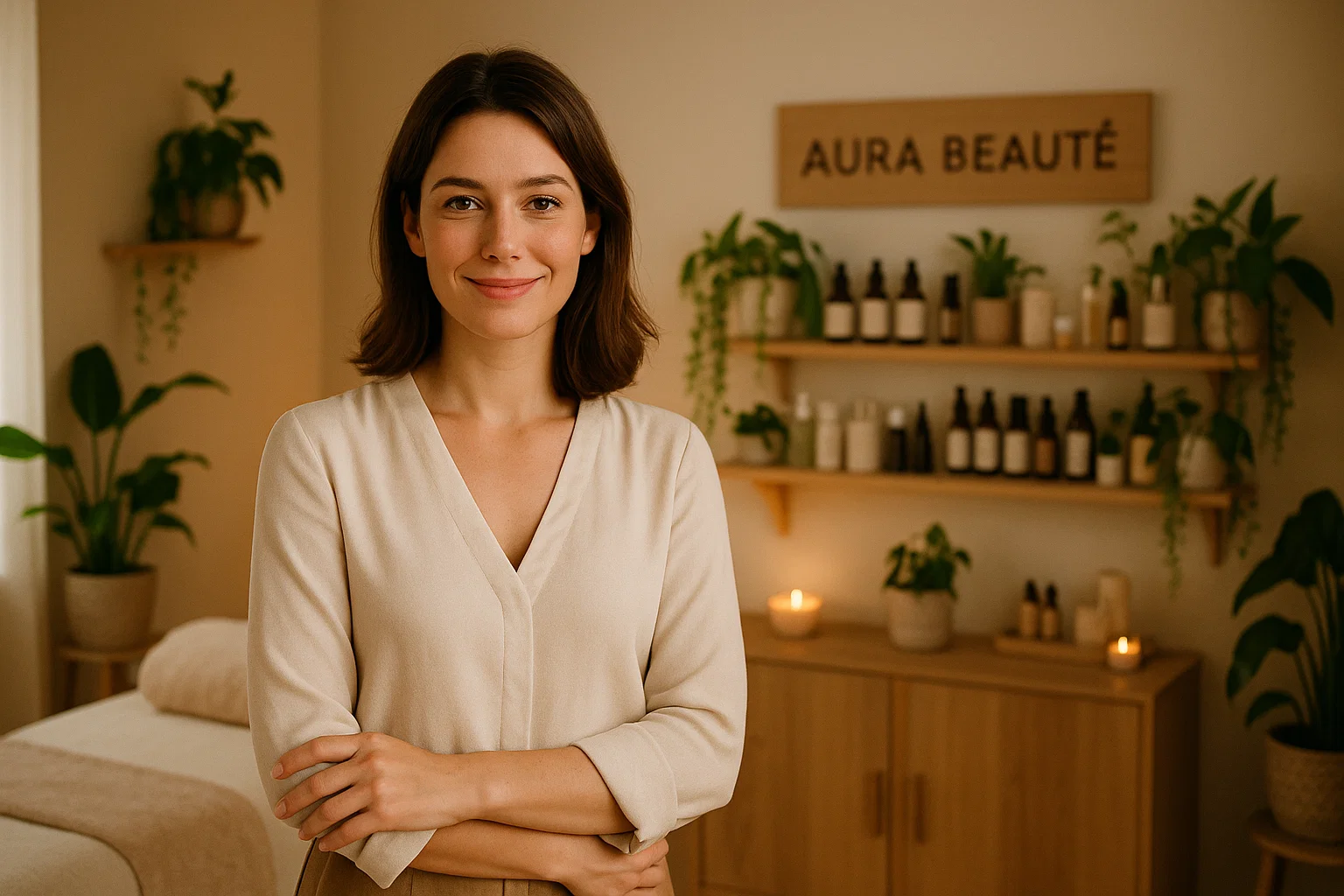 Sophie Martin, esthéticienne professionnelle